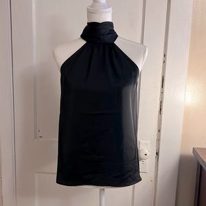 Silky sleeveless top